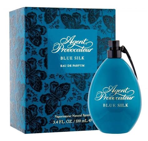 blue silk agent provocateur